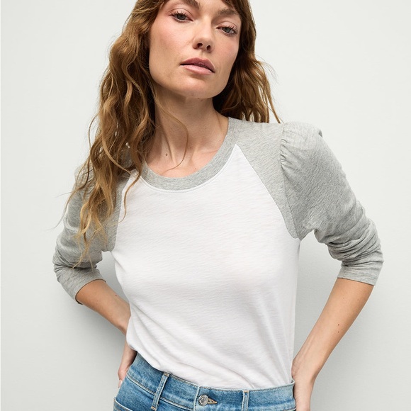 Veronica Beard Tops - Veronica Beard Mason Baseball Tee Size M